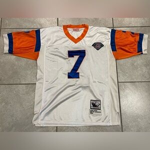 John Elway Denver broncos football jersey size 50 XL Mitchell&Ness authentic